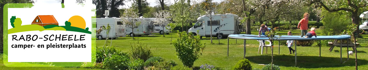 Camper- en pleisterplaats Rabo-Scheele